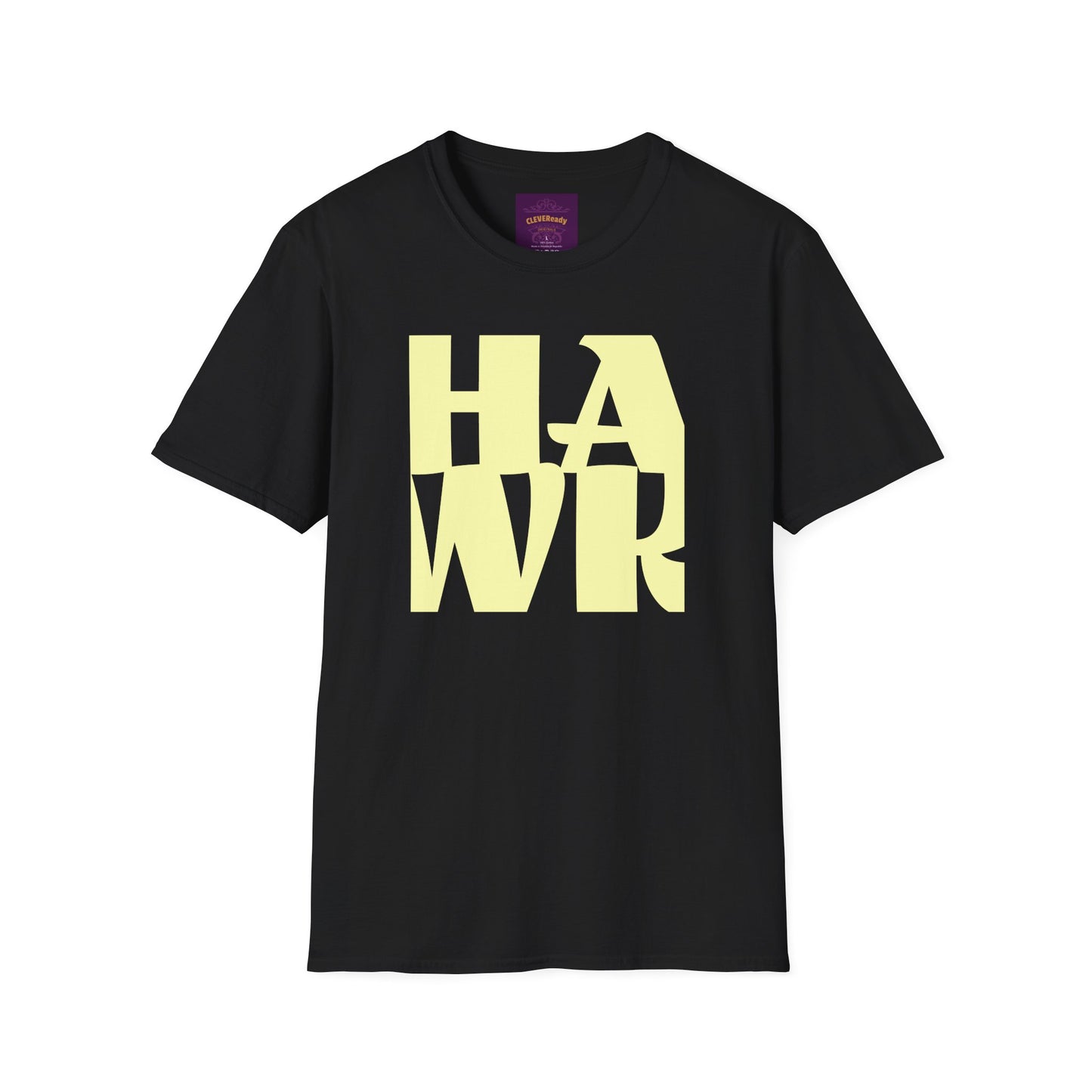 HAWK TUAH Front/Back - Unisex Softstyle T-Shirt