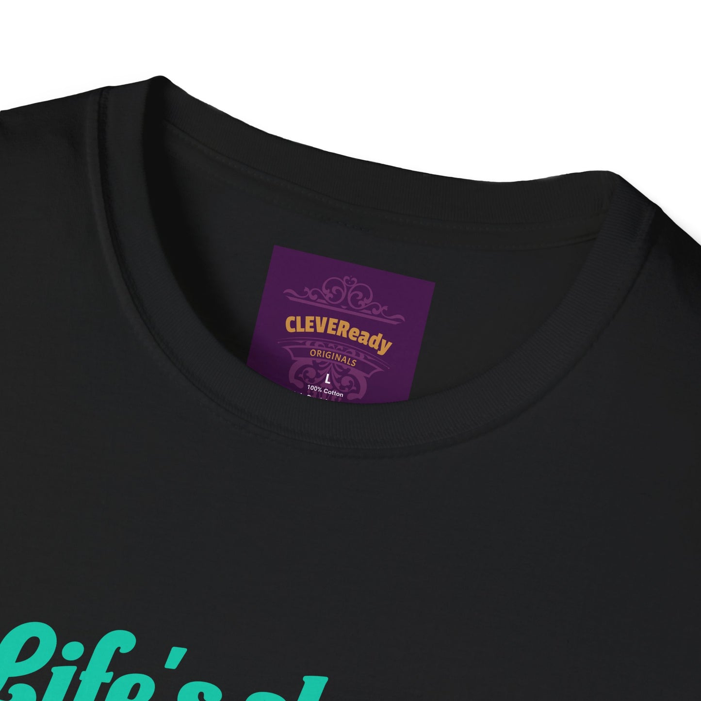 Life's Short Fish Ass Off - Unisex Softstyle T-Shirt