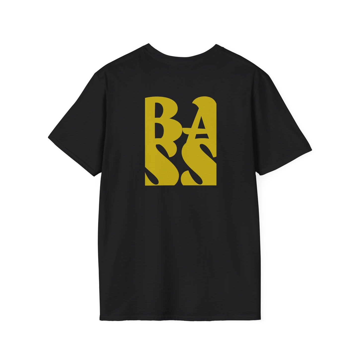 DRUM BASS Front/Back - Unisex Softstyle T-Shirt