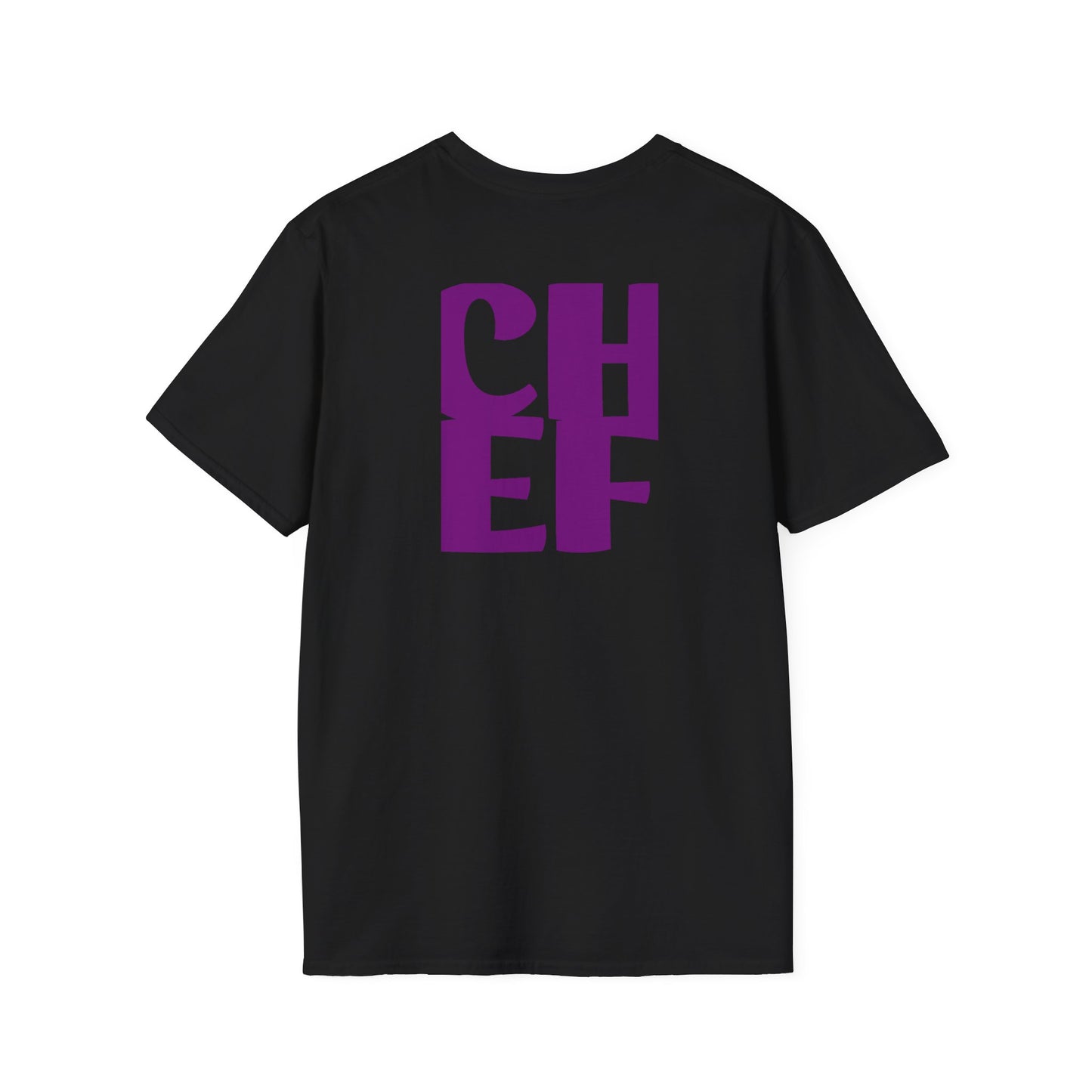 HEAD CHEF Front/Back - Unisex Softstyle T-Shirt