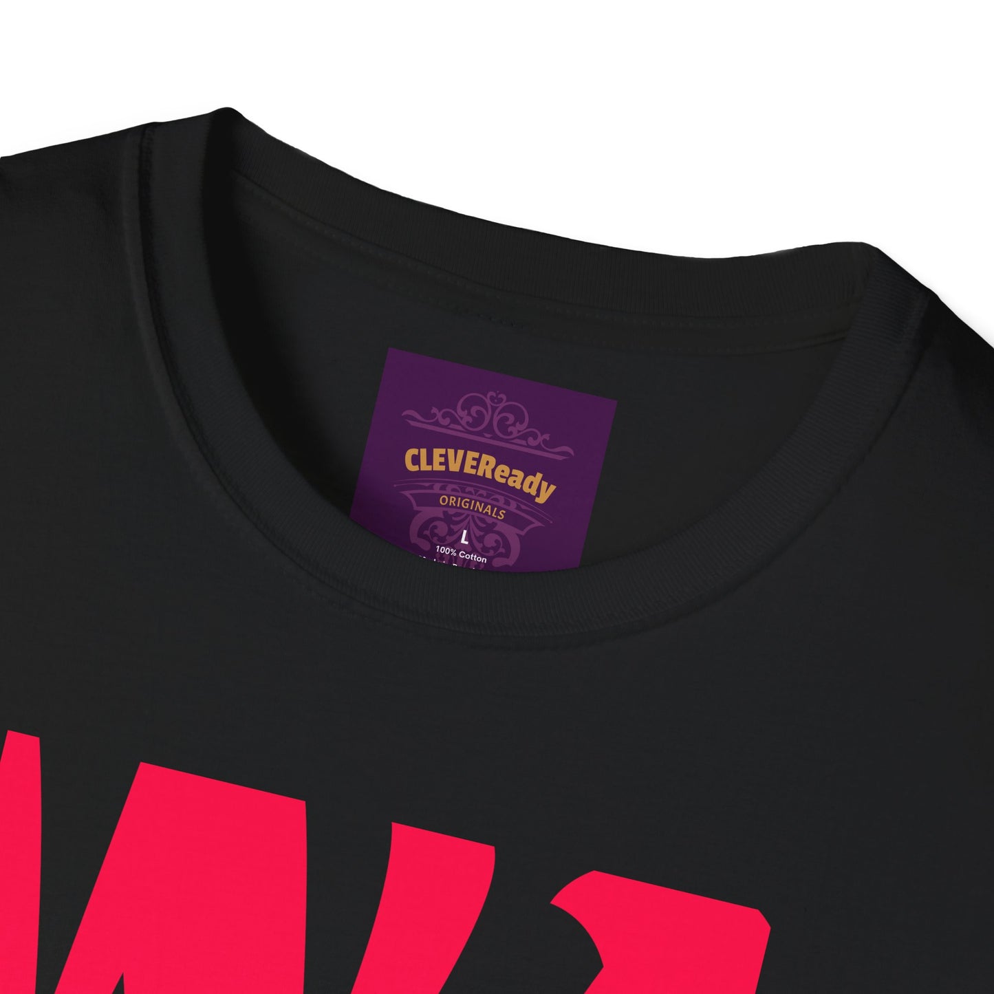 WAIT WHAT - Front/Back Unisex Softstyle T-Shirt