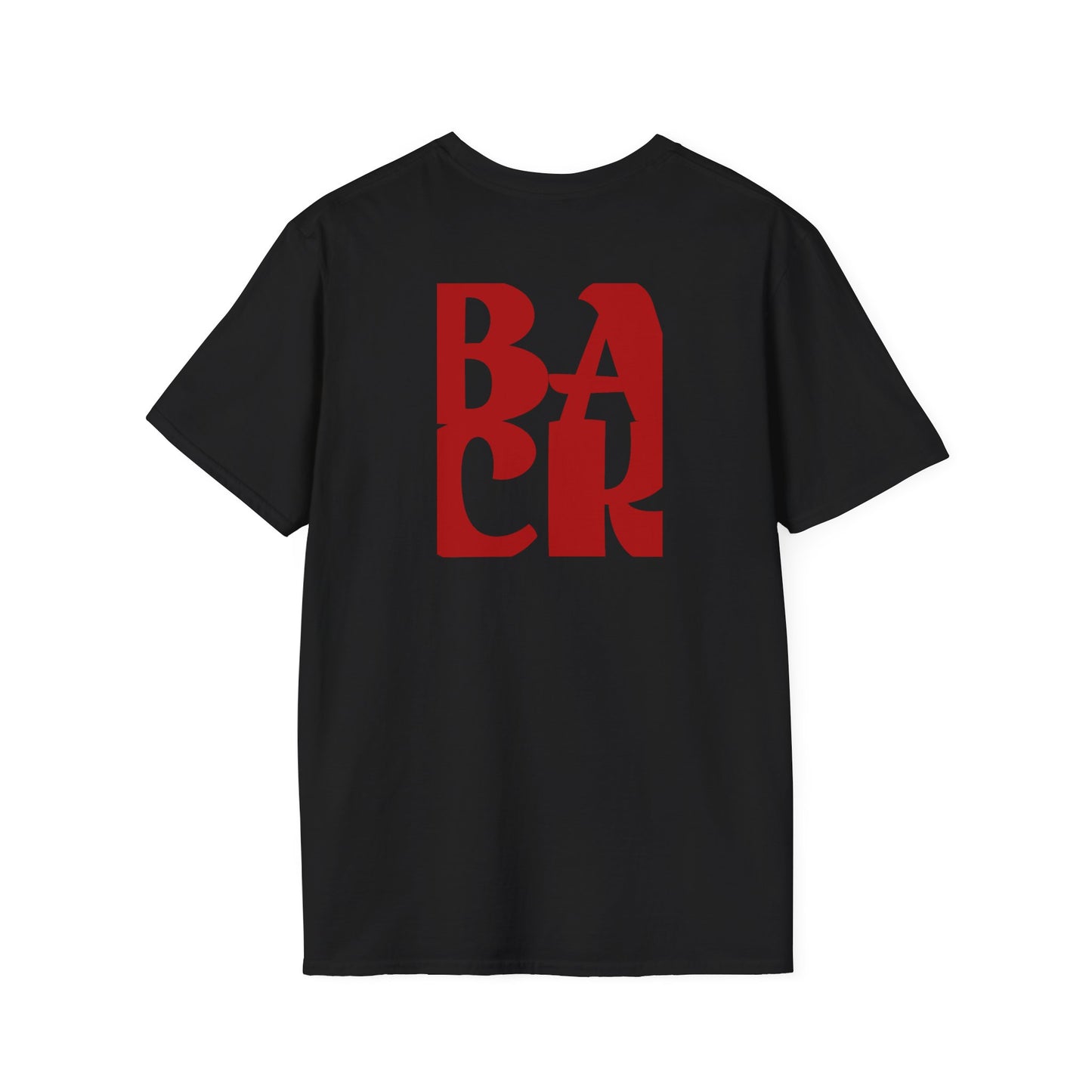 LAID BACK - Front/Back Unisex Softstyle T-Shirt