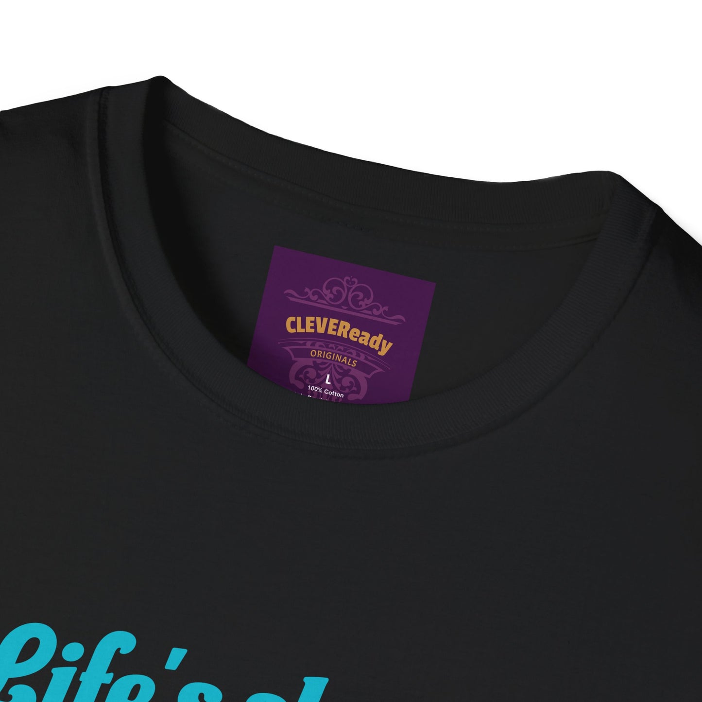 Life's Short Surf Ass Off - Unisex Softstyle T-Shirt