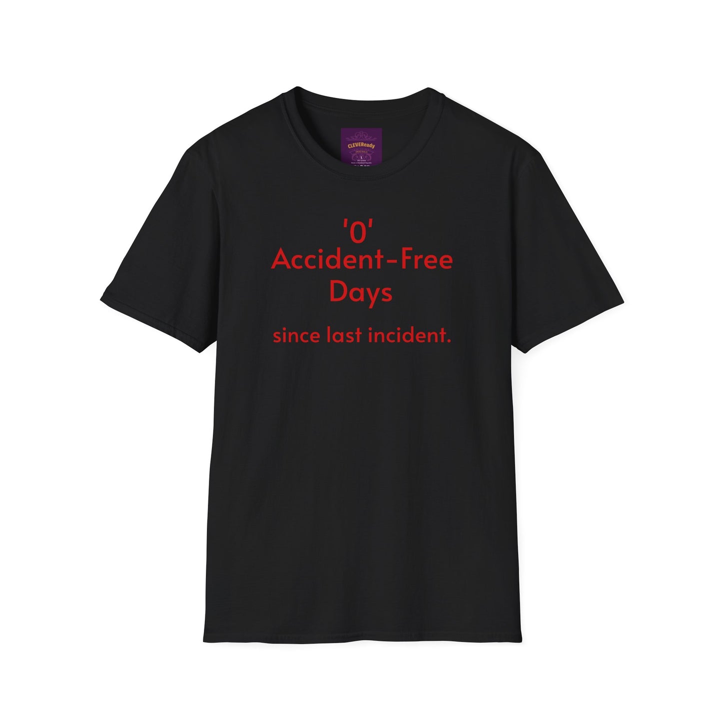 Accident-Free Days - Unisex Softstyle T-Shirt