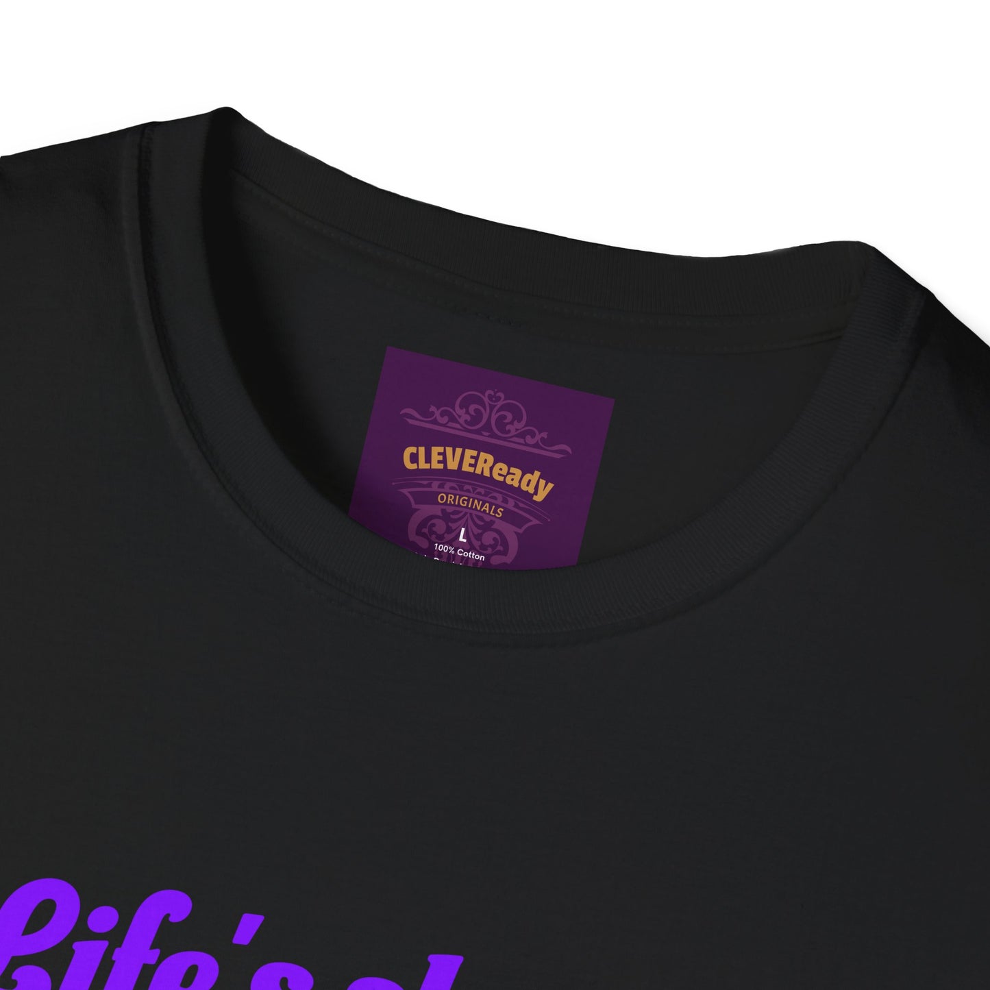 Life's Short Let's Fuck - Unisex Softstyle T-Shirt