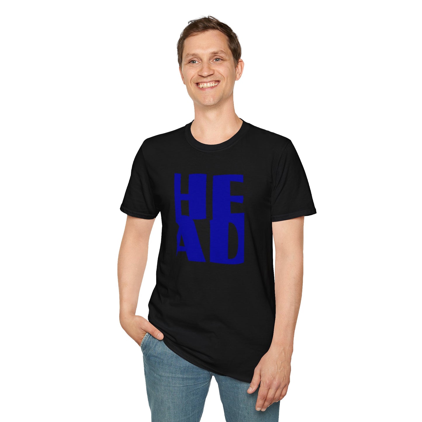 HEAD BANG Front/Back - Unisex Softstyle T-Shirt