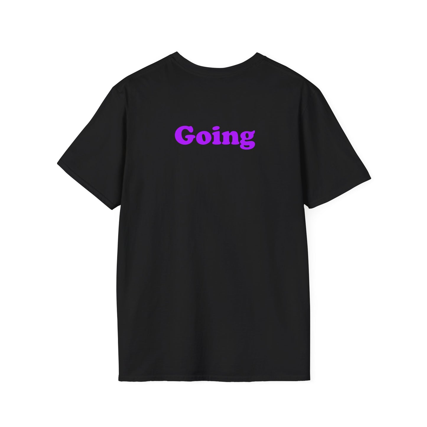 Coming Going - Front/Back Unisex Softstyle T-Shirt