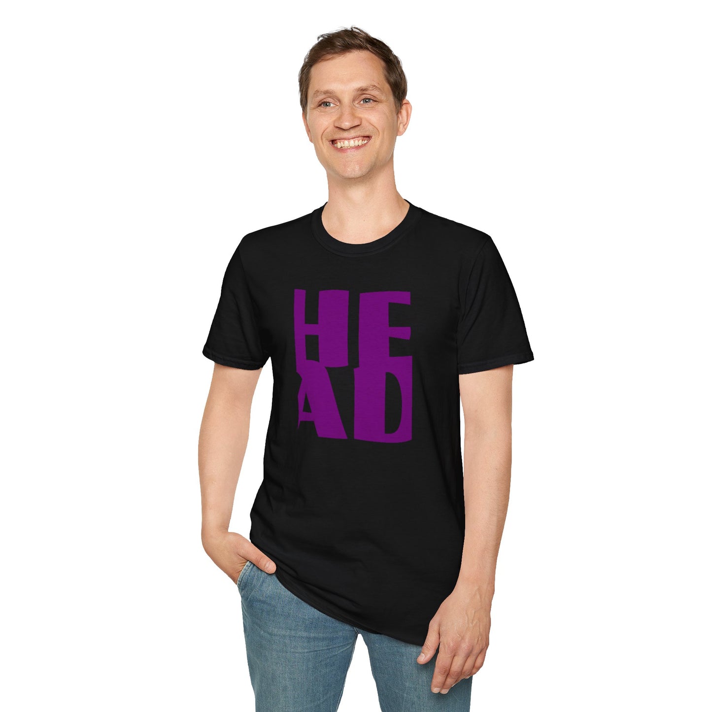 HEAD CHEF Front/Back - Unisex Softstyle T-Shirt