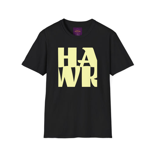 HAWK TUAH Front/Back - Unisex Softstyle T-Shirt