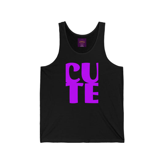 CUTE - Unisex Jersey TankTop