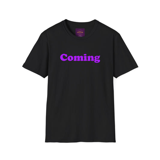 Coming Going - Front/Back Unisex Softstyle T-Shirt
