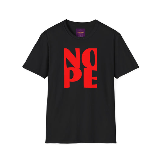 NOPE - Unisex Softstyle T-Shirt